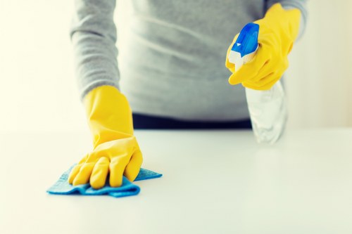 Bright and hygienic office environment cleaned by Bermondsey cleaners