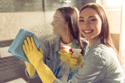 Specialist after builders cleaning team working in Bermondsey