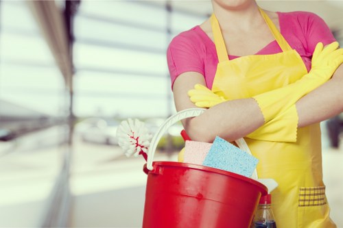 Domestic cleaning service in a Bermondsey apartment