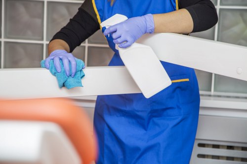 Waste handling and safe disposal during cleaning